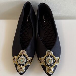 BIRDIES Goldfinch Pointed Toe Ballet Flats Shoes Size 9